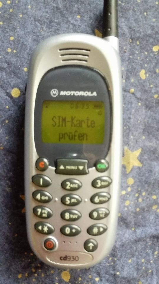 Motorola CD930 Silber für Sammler in Berlin
