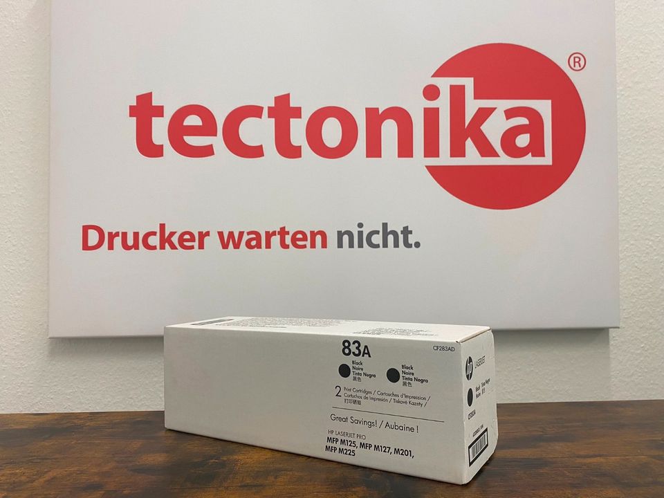 Original HP Toner CF283A /D 83A schwarz M125, M127, M225, M201 in Essen