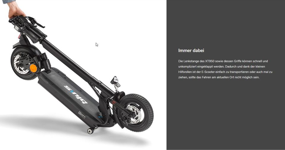 blu:s Stalker XT950 E-Scooter 20KmH STVO 2024 in Neuhausen-Nymphenburg -  Nymphenburg | Motorroller & Scooter gebraucht | eBay Kleinanzeigen ist  jetzt Kleinanzeigen