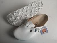 Damen Schuhe Sandalen BIRKENSTOCK Clog Boston Gr 42 weiß Leder Nordrhein-Westfalen - Erkrath Vorschau