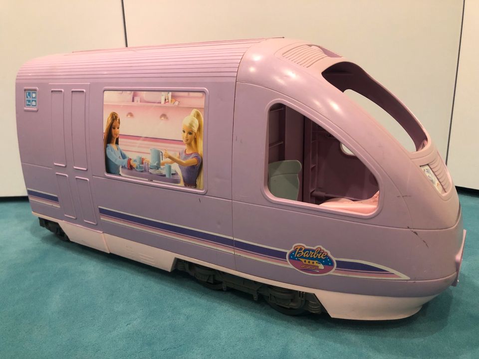 Barbie Reisezug Zug elektronisch Mattel 2002 Retro in Mönchengladbach