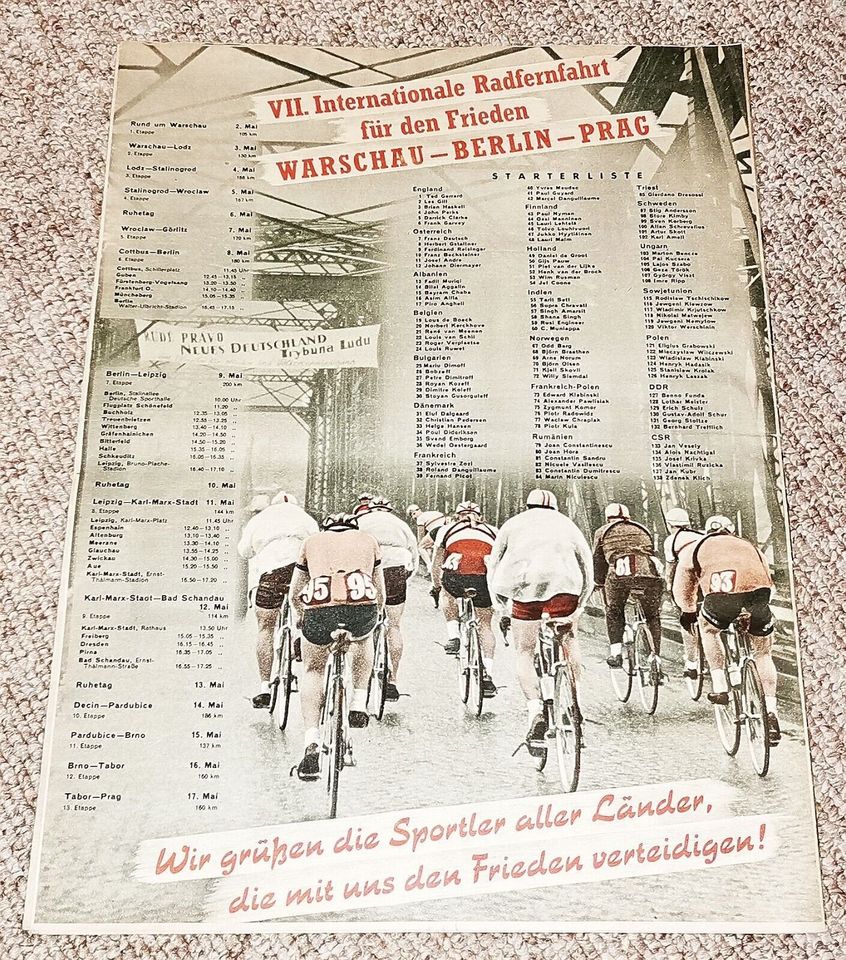 Sport im Bild 2. Aprilheft 1954, Nr. 8, Mit großem Einsatz in Bautzen