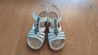 Rieker Sandalette mit Absatz, weiß, Gr 38 Bayern - Langenzenn Vorschau