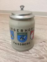 Steingut-Bierkrug Fliegerhorst Fassberg mit Zinndeckel Niedersachsen - Goslar Vorschau