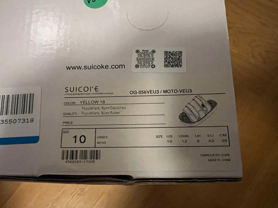SUICOKE MOTO-VEU3 (Yellow) Sandalen Sneakers 43 Japan Kult in Berlin