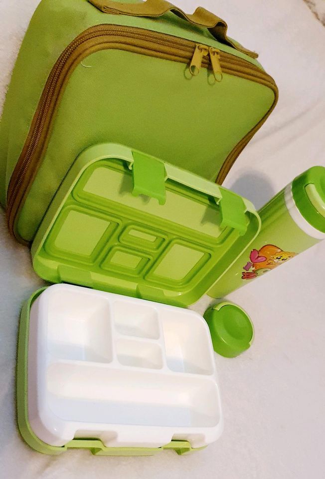 BENTO BOX BECHER TASCHE TRINKFLASCHE PAUSENBROTE Schule Kindergar in Alsenz