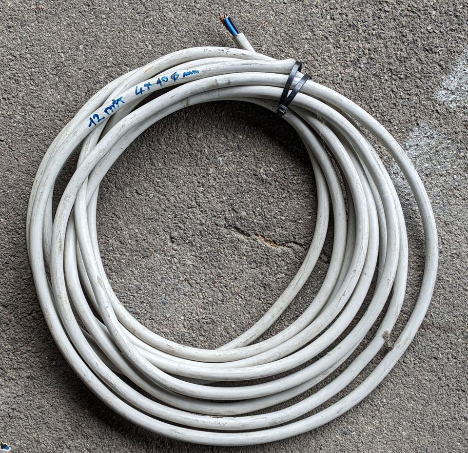 12 m NYM 4x10 mm² Mantelleitung Stromkabel Kabel in Bietigheim-Bissingen