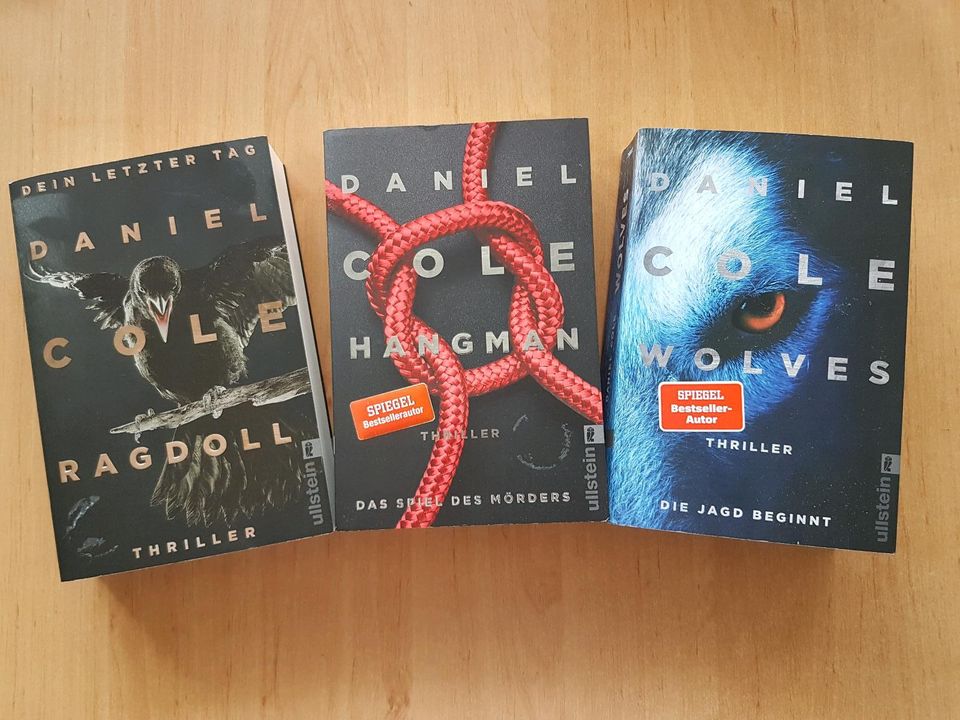 Daniel Cole Trilogie: Ragdoll, Hangman, Wolves in Erkrath
