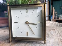 Mauthe Electric Messing-Uhr, Tischuhr, Buffet-Uhr Bayern - Weitnau Vorschau