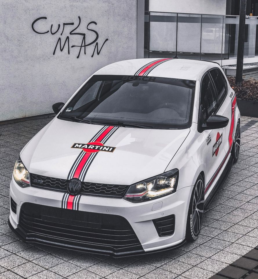 VV Polo GTI 6C Martini Racing in Stuttgart