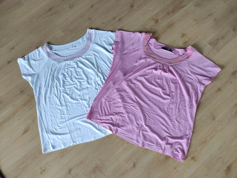 T-Shirts von Bonprix Gr. 48/50 mit Pailetten in Obergünzburg