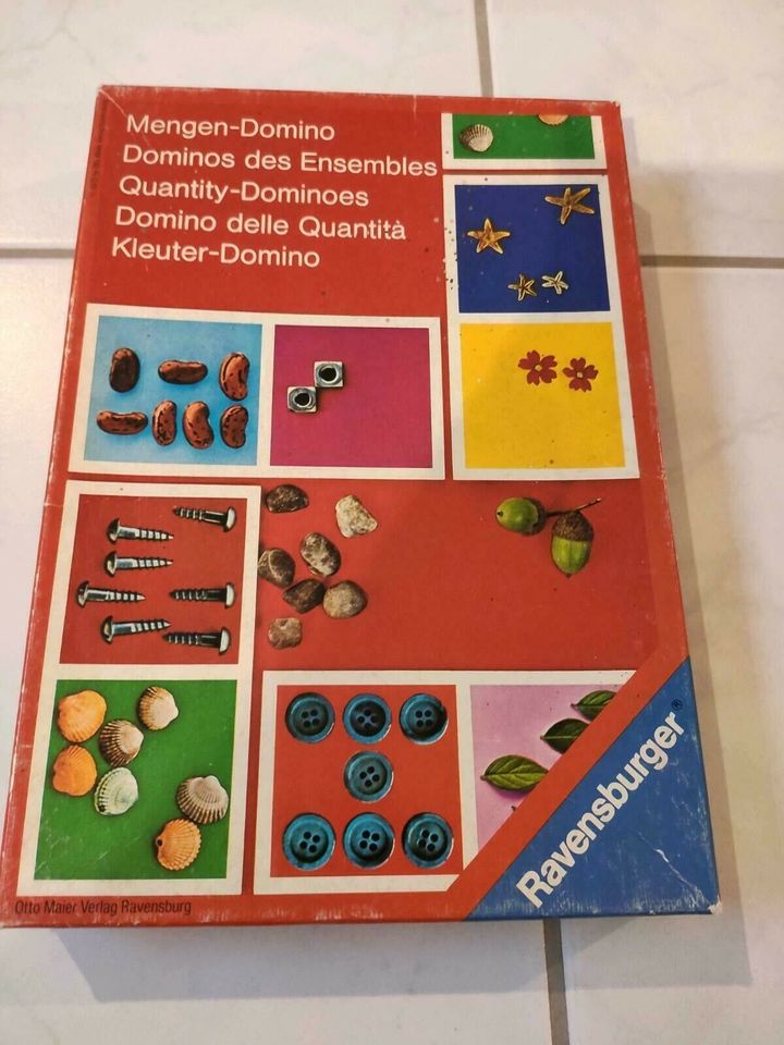 Ravensburger Domino Mengen aus dem Jahr 1972 RARITÄT in Niedereschach