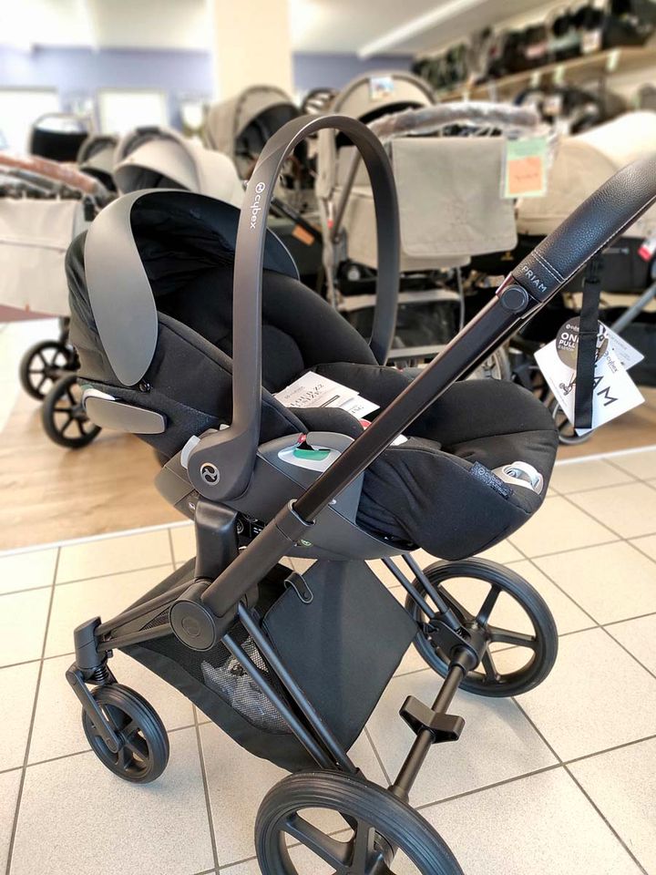 Cybex Priam Kinderwagen Deep Black matt schwarz vorrätig in Querfurt