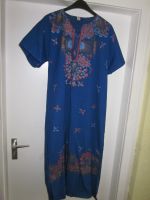 Orginal aus Ägypten Kleid Kaftan Baumwolle blau gold XL Rheinland-Pfalz - Bruchmühlbach-Miesau Vorschau