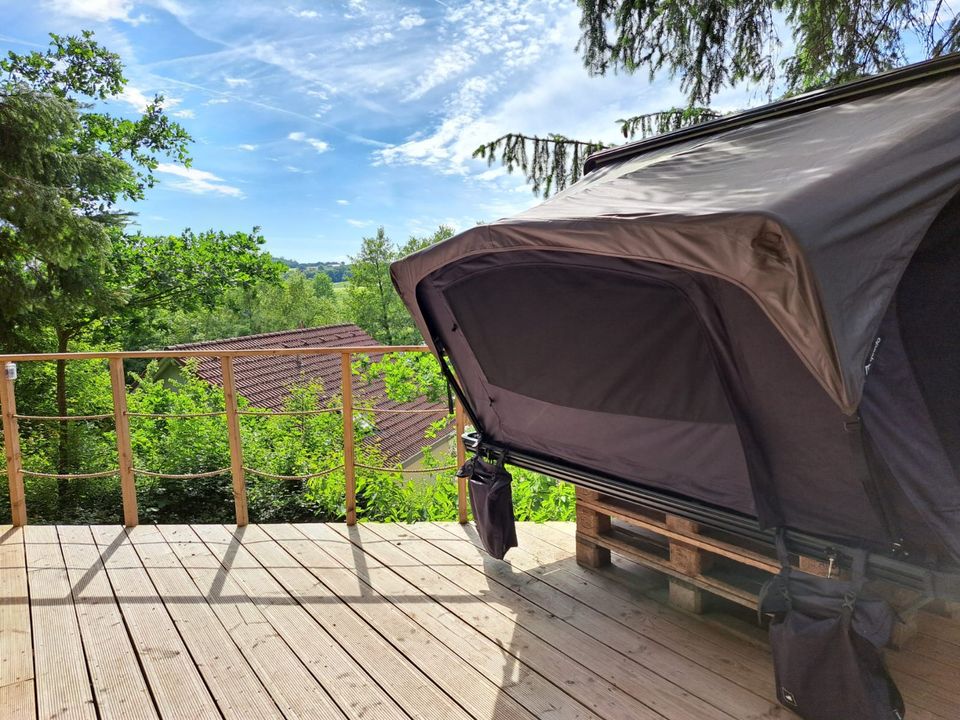 DACHZELT DORF Thulba - Dachzelte mieten und Urlaubsfeeling pur! in Oberthulba