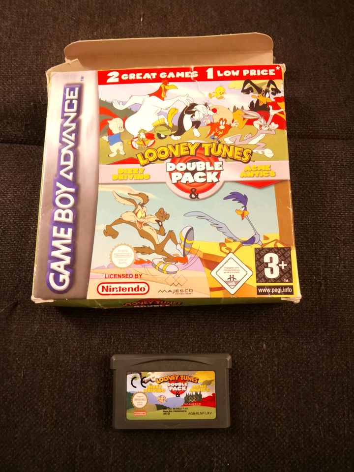 Nintendo Gameboy Advance Looney Tunes Double Pack OVP in Weidenberg