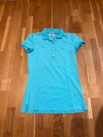 Tommy Hilfiger Polo Damen türkis blau Gr. M Shirt Nordrhein-Westfalen - Troisdorf Vorschau