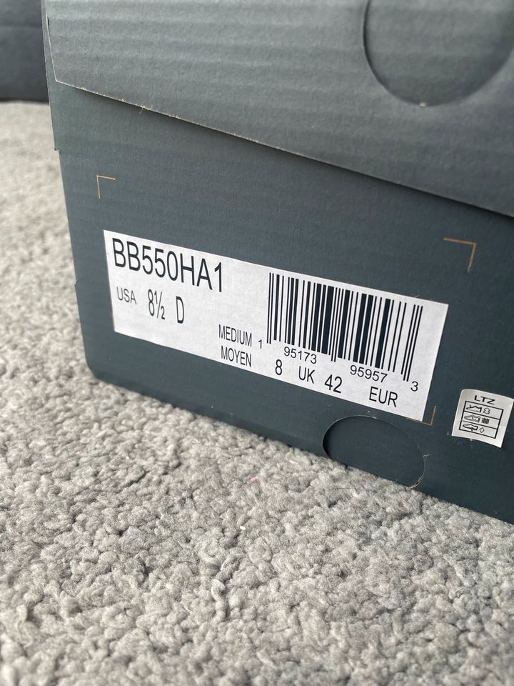 New Balance 550 Schwarz-Weiß / Sehr gut in Bremen