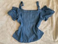 Esprit Boho Bluse Off Shoulder Jeans Blau Gr. 36 Niedersachsen - Tostedt Vorschau