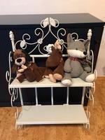 Eisenregal weißes Blechregal zusammen klappbar Retro shabby chic Bayern - Schwanfeld Vorschau
