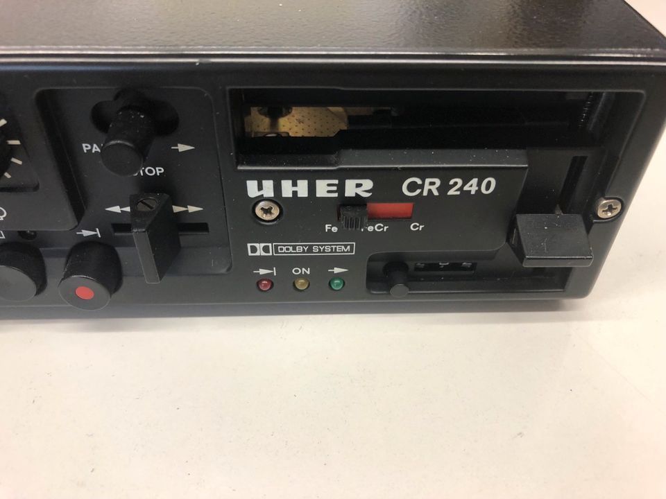 Uher CR 240 Kassetten Tape Deck ungetestet Ersatzteile in Stuttgart