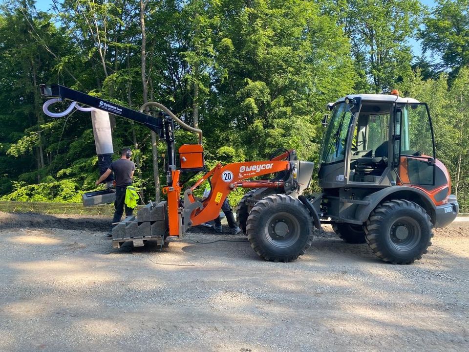 Schwenklader Radlader Atlas AR 75 S Minibagger mieten in Heilbad Heiligenstadt