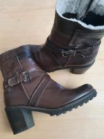 MANAS Stiefel Stiefeletten Lederschuh 4 braun 37 Leder Schuhe TOP Hessen - Lorsch Vorschau