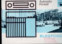 Prospekt Blaupunkt Autoradios.1960iger.Händlerstempel Beirut Liba Niedersachsen - Wolfsburg Vorschau