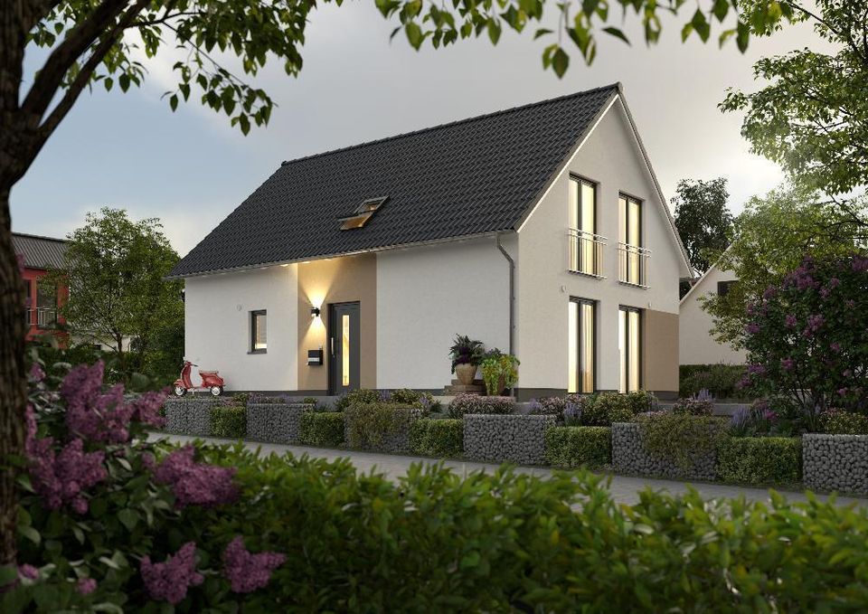 Das Einfamilienhaus mit dem schönen Satteldach in Frellstedt - Freundlich und gemütlich (2 Grundstücke) in Frellstedt
