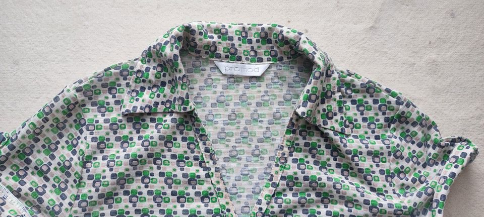 Shirt Bluse Promod 34 Retro Vintage 60er Rockabilly Lindy Hop in Wuppertal