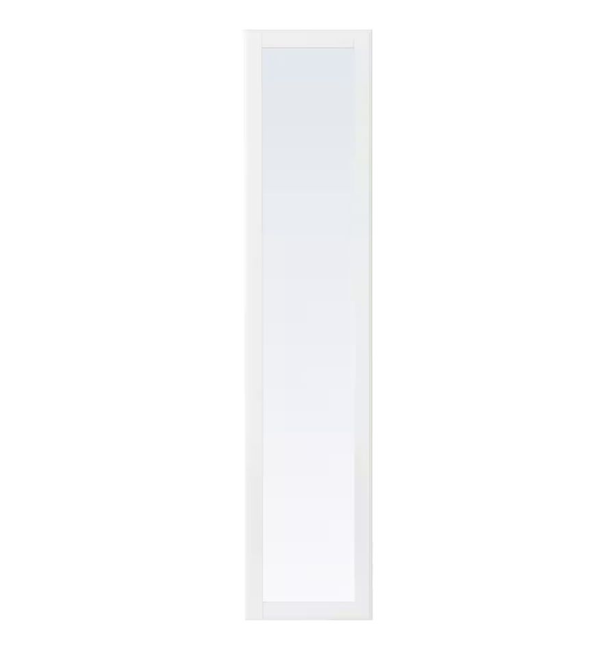 2x Ikea PAX Spiegeltüren mit weißen Rahmen | TYSSEDAL in Delbrück