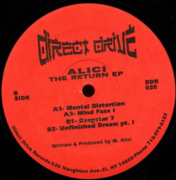 ⭐️1994 Techno Acid 12“⭐️Direct Drive 20 - Alici - The Return EP in Graben (Lechfeld)