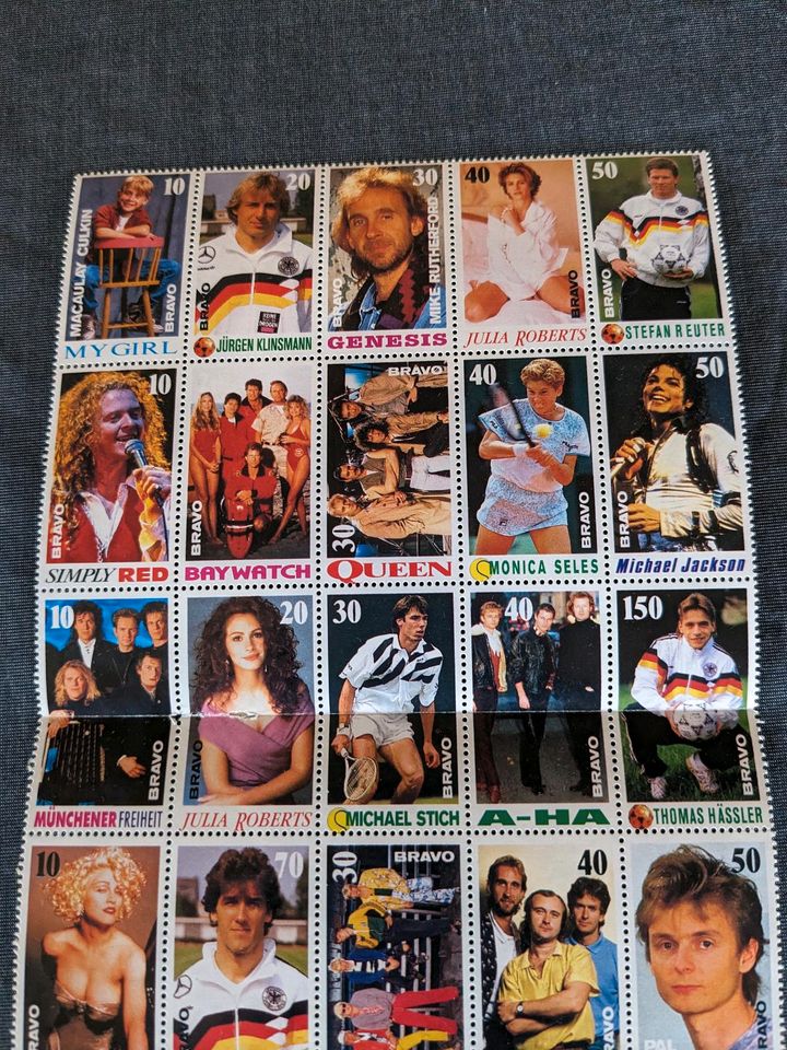 BRAVO, Starmarken, Briefmarken, 90iger Jahre in Meinerzhagen
