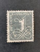 Briefmarke: Deutsche Bundespost 1 1958 Hessen - Hungen Vorschau