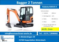 Bagger mieten Kubota KX019 Vermietung,Minibagger,Mieten,Verleih Rheinland-Pfalz - Hoppstädten-Weiersbach Vorschau