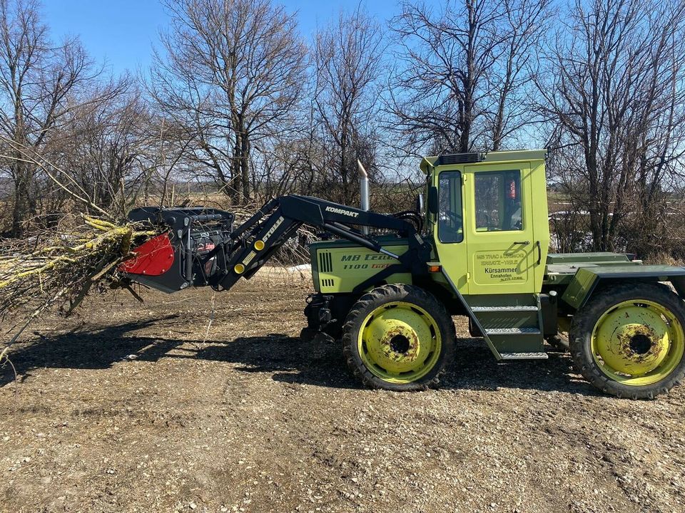 Greifschaufel mit Euroaufnahme MB Trac Deutz UNIMOG Fendt Claas in Allmendingen