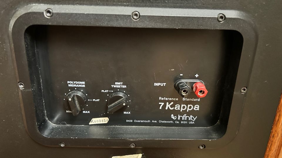 Infinity Kappa 7 RS Vintage Lautsprecher in Frankfurt am Main