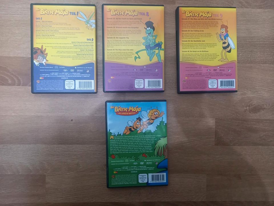 Kinder DVD Set Maulwurf Biene Maja Benjamin Blümchen Winnie Puuh in Berlin