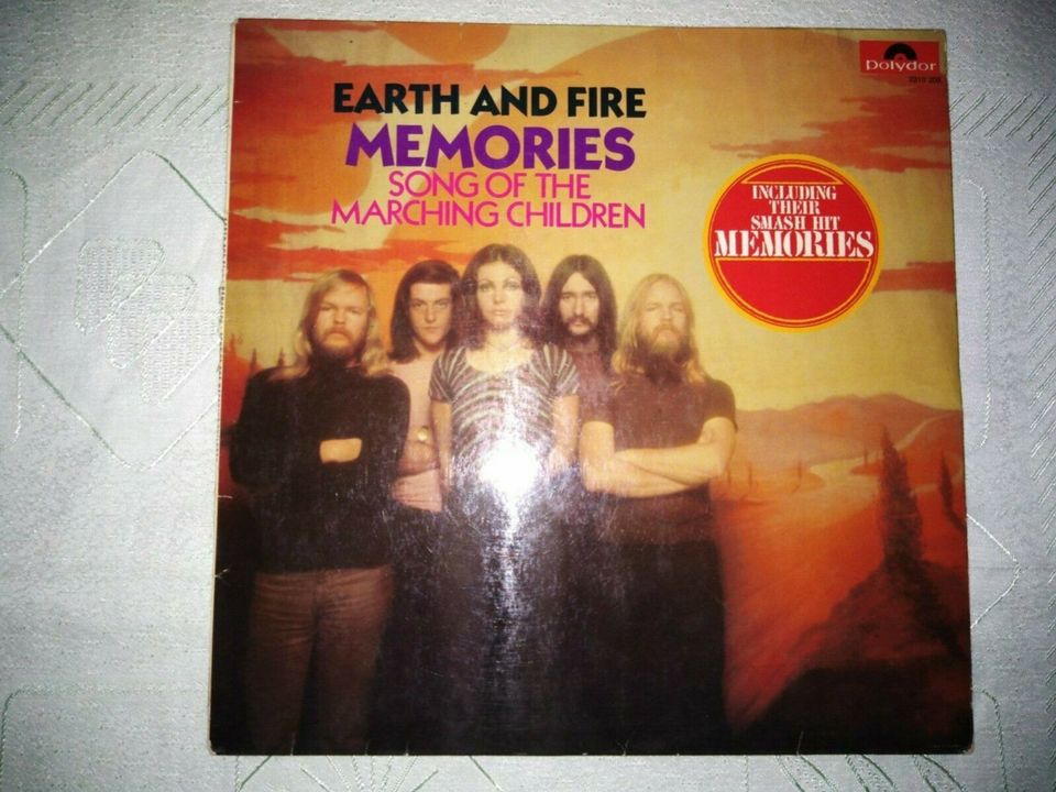 EARTH&FIRE:Song of the marching children -LP in Norden