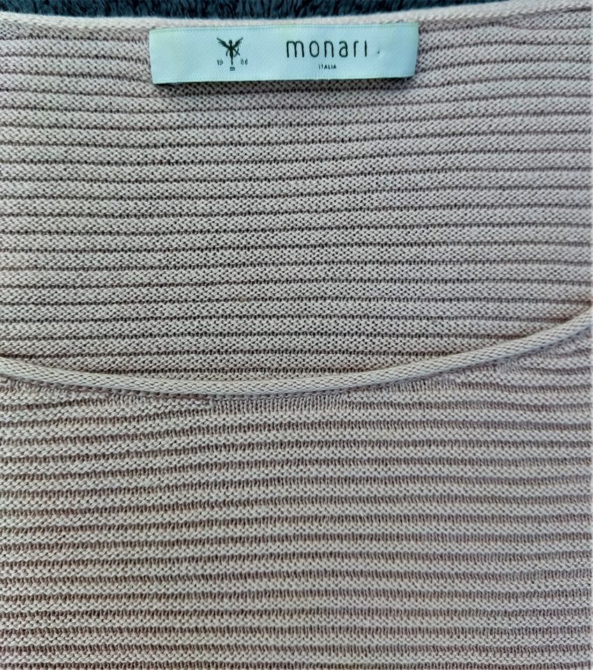 Monari Shirt leichter Pullover 3/4 Arm Größe 40 Neuwertig!! in Nonnweiler