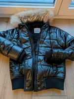 Moncler Bomberjacke schwarz mit Pelz Bayern - Röhrnbach Vorschau