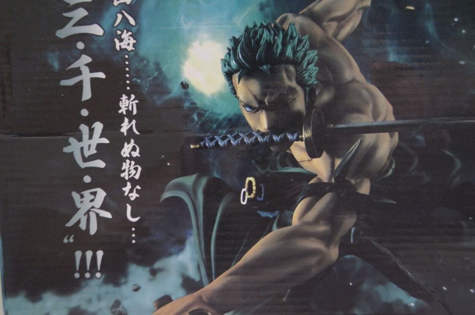 Roronoa Zoro Anime Actionfigur Statue Modell Sammlung One Piece G in Menden