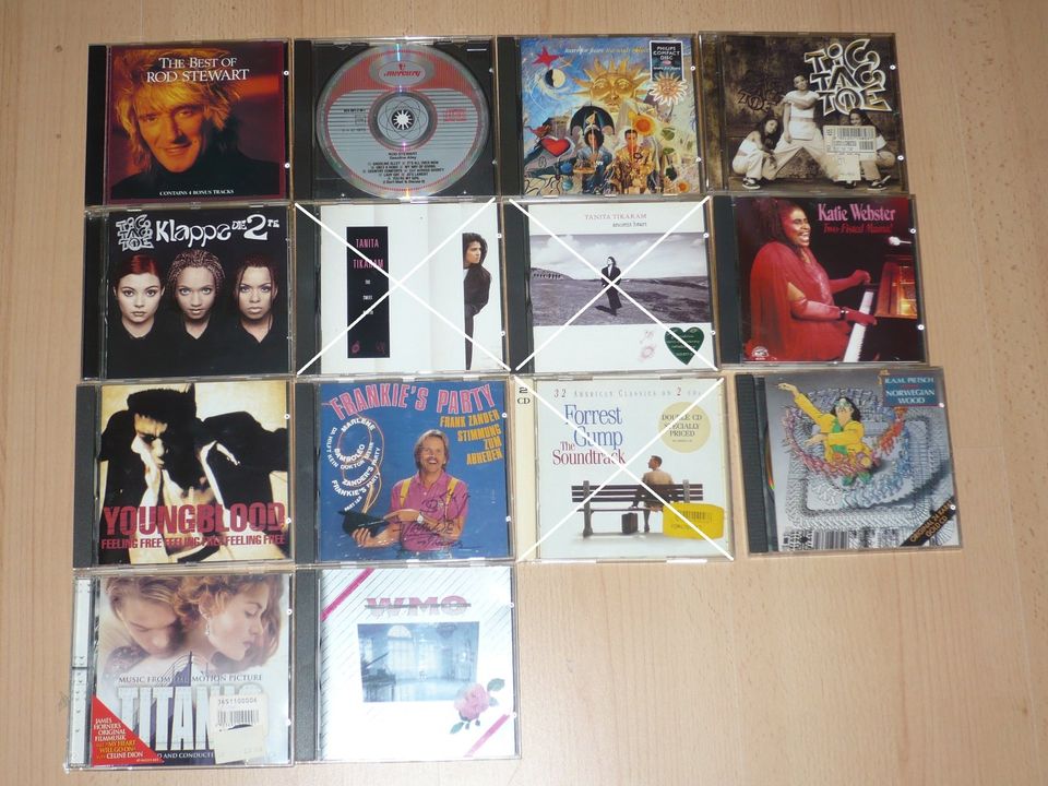 CD's von A bis Z, siehe Fotos und Artikelbeschreibung, je 1 € in St. Ingbert