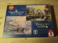 Schmidt Puzzle Set 2 x 1000 Teile Th. Kinkade Lamplight Manor Hamburg-Mitte - Hamburg Billstedt   Vorschau