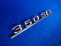 350 SEL Mercedes Typenschild orig Emblem Oltimer W 116 108 126 MB Niedersachsen - Rinteln Vorschau