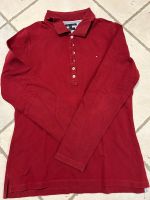 Tommy Hilfiger Poloshirt Slim Fit langarm Gr. XL dunkelrot Hessen - Roßdorf Vorschau