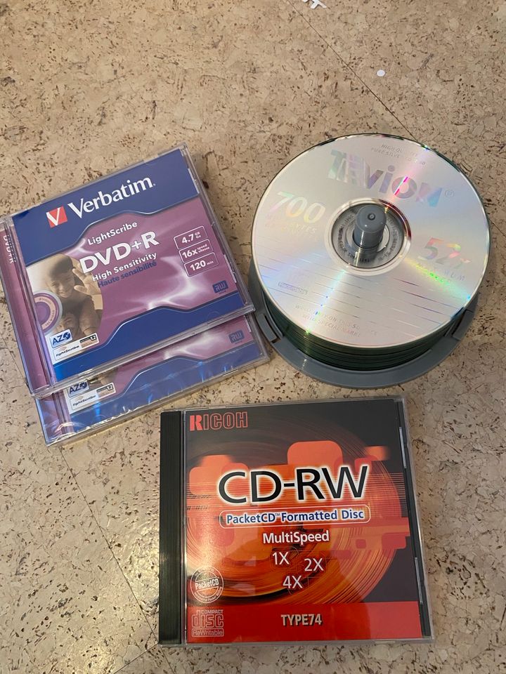 CD und DVD Rohlinge in Osterzell