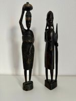 Afrikanische Kunst: 2 Holzstatuen (ca. 34 und 36 cm hoch) Bayern - Peißenberg Vorschau