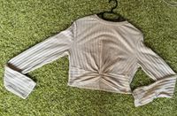 Crop Langarmshirt mit Knotendetail Bayern - Jettingen-Scheppach Vorschau