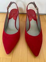 Maripé Damen Slingpumps Leder rot Nordrhein-Westfalen - Detmold Vorschau